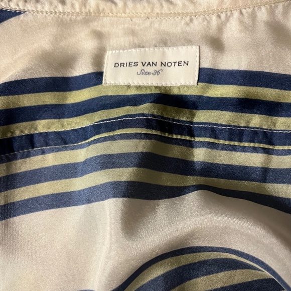 Dries Van Noten Silk Top and Skirt - Picture 6 of 8